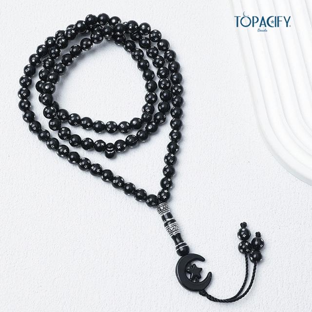 Tasbih Artigianale a 99 Perle: Rosari Musulmani, Gioielli Musulmani del Medio Oriente