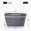 Ultralight Anti-theft Handbag Organizer with Zippered Inner Lining and Cosmetic Support