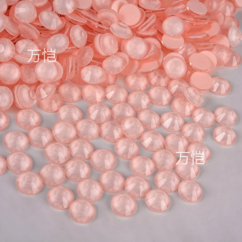 Nail Art Luminous Flat Bottom Diamond Glass Crystal Fluorescent Diamond Diy Rhinestone Nail Jewelry Accessories