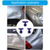 12pcs Repair Tool Auto Maintenance Tool Dents Puller Sheet Dents Removal Sheet Dents Removal Pulling Sheet
