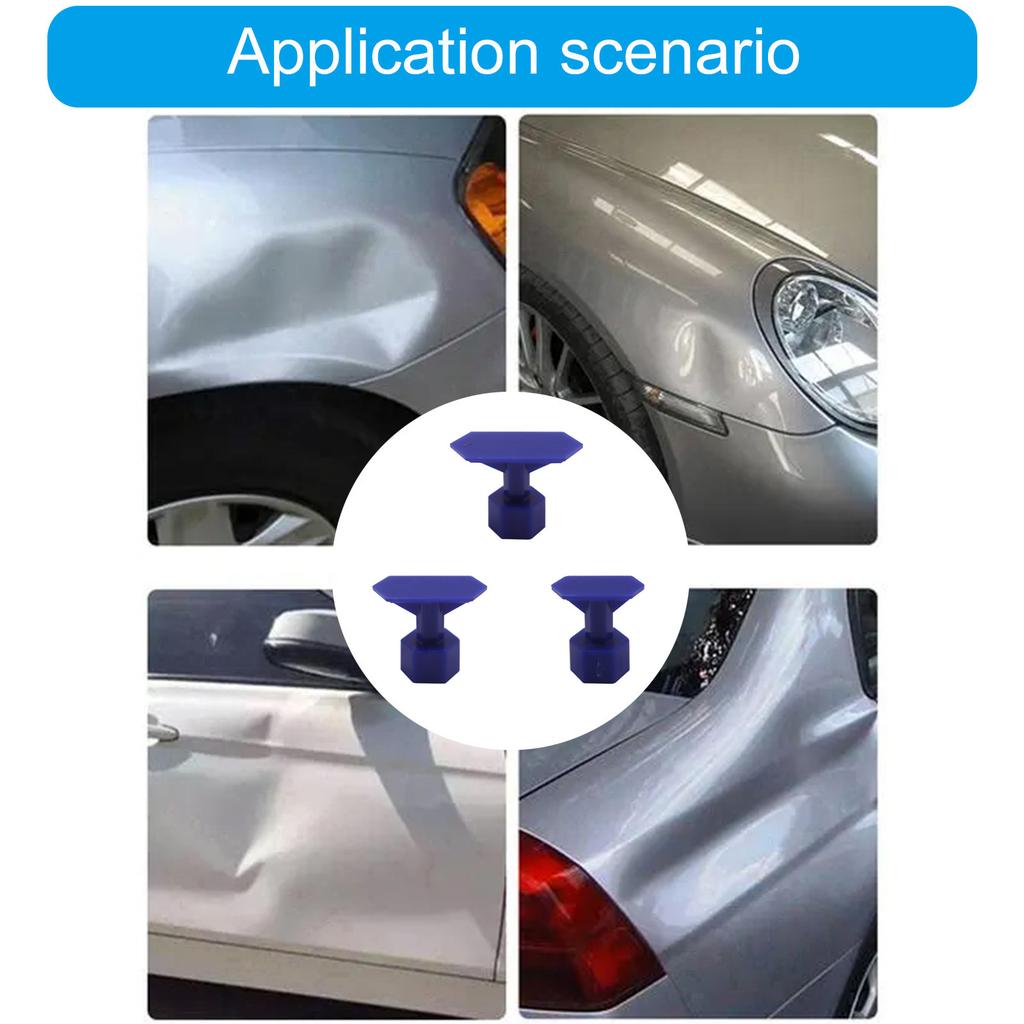 12pcs Repair Tool Auto Maintenance Tool Dents Puller Sheet Dents Removal Sheet Dents Removal Pulling Sheet