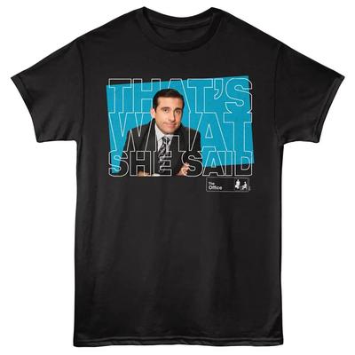 The Office Was Sie Sagte Herren T-Shirt