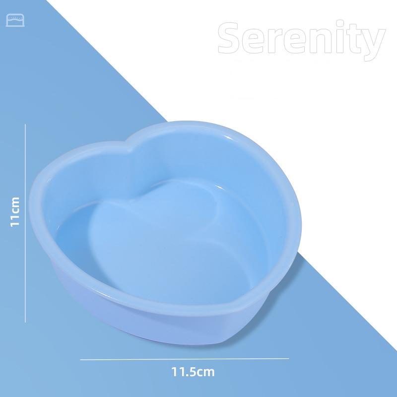 FAIS DU Silicone Cake Mold Heart Cake Layer Set Silicone Bakeware Mold for Baking Tools Rainbow Cake and Mousse Easy to Demold