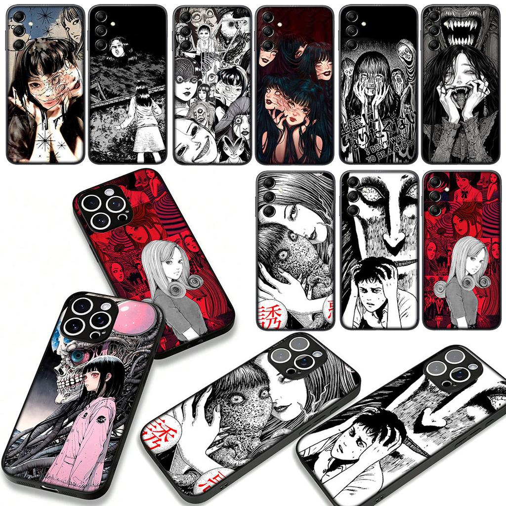 Tomie Junji Ito Cartoon Phone Case for Motorola Moto G04 G13 G14 g45 G22 G23 G32 G34 G35 G64 G82 G84 G53 G60 G72 E14 E15 E13