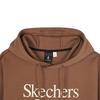 Skechers American Street Retro Sports Casual Warm Loose Comfortable Pullover Hoodie Men hoodies Caramel-Coffee L324U022-03F9