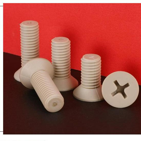 PEEK Phillips Countersunk Head Screws: High-Temperature, Corrosion-Resistant, High-Strength, M1.2-M8, Equipment-Specific.