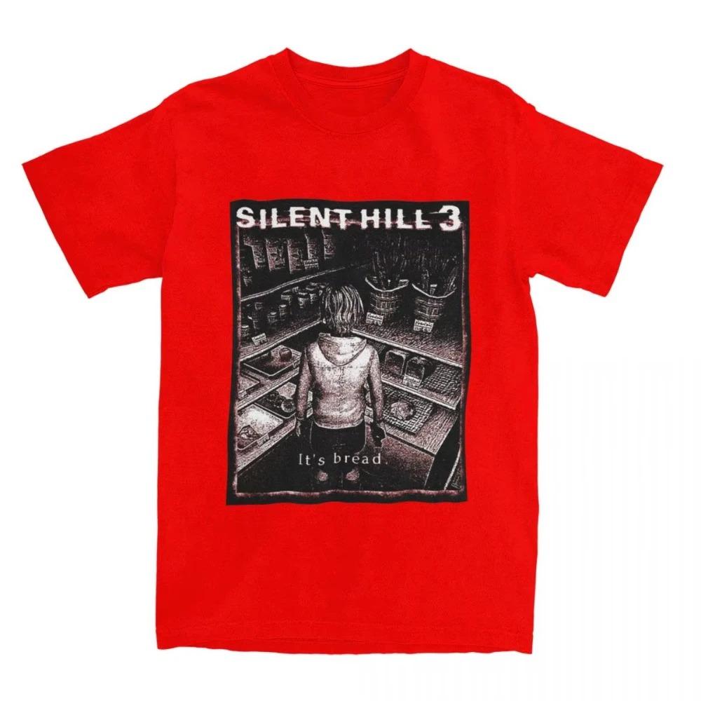 

Game Its Bread Silent Hill 3 Horror Printed T Shirt Short Sleeve Cotton Funny Movie Clothing Accessories for Men Women S