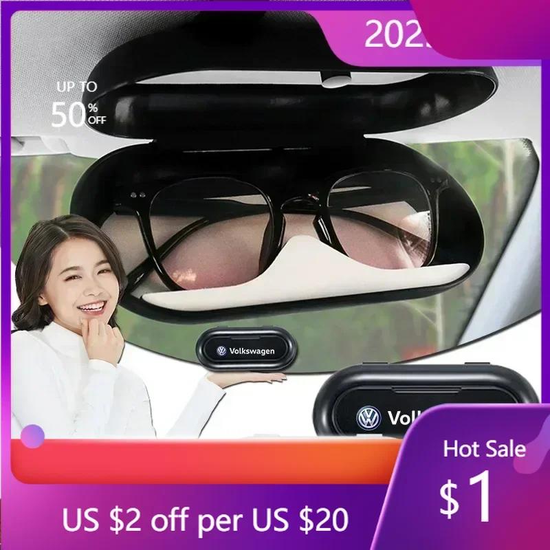 Ny Varm 2025 Ny B5 VW For Volkswagen Bil Solskjerm Solbrilleetui Brilleholder Bilbrilleetui Med Ny Volkswagen Jetta
