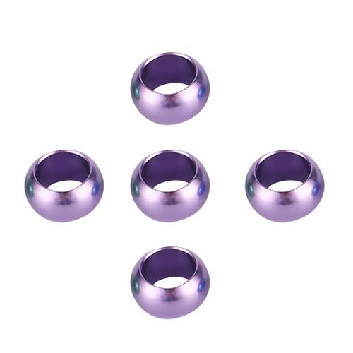 30 Stück Taubenfußring Perlenlaterne Aluminiumring Innendurchmesser 8/10mm Papagei Außenflugtraining Markierungsring Vogelzubehör