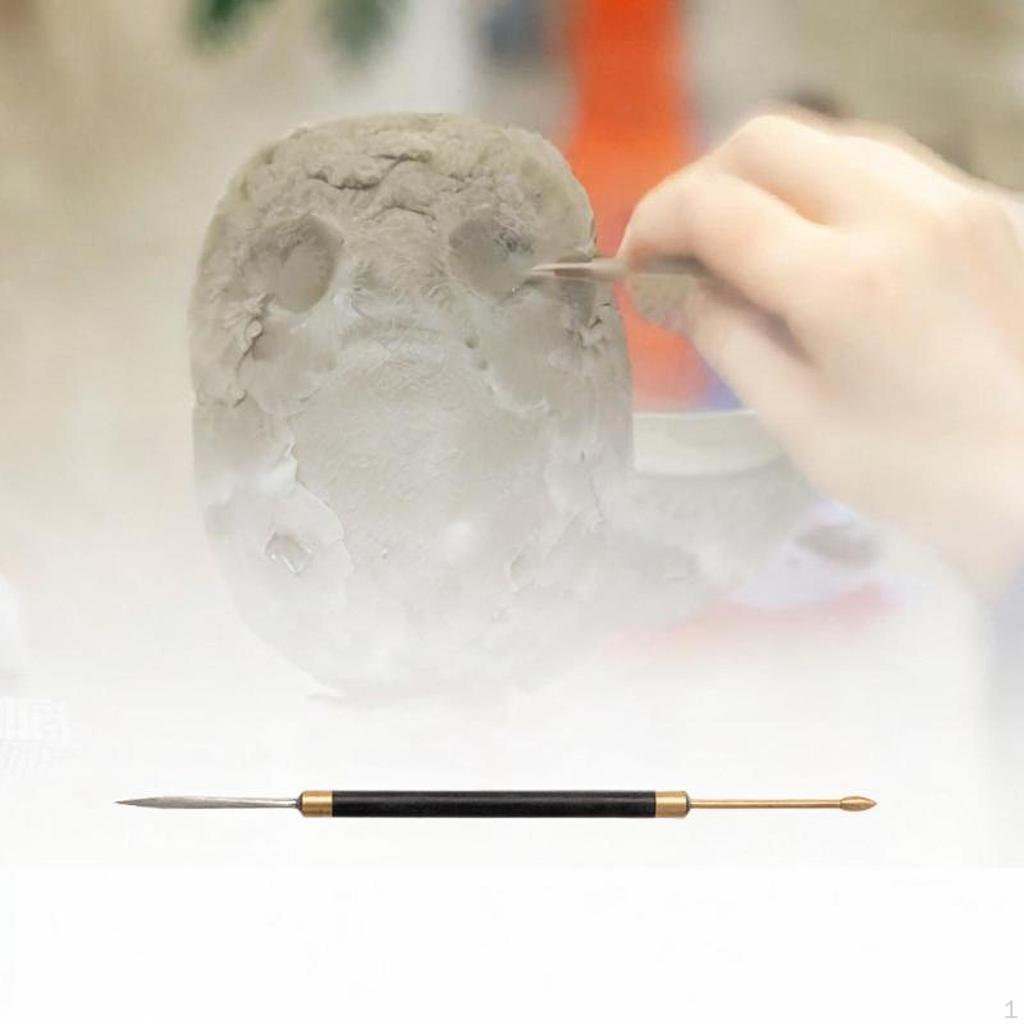 Ton Modellierwerkzeug Lochstanzer Zubehör Zubehör Handgefertigte Töpferware Schnitzen zum Graben