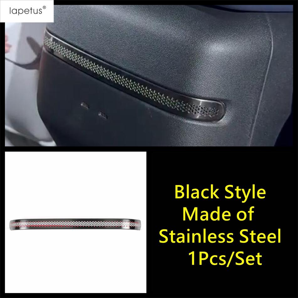 Stainless Steel Accessories For Xpeng G6 2024 2025 Pillar A Speaker Tweeter / Gear Shift Side Loudspeaker Frame Cover Trim