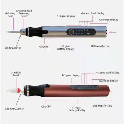 USB Cordless Rotary Tool Kit Woodworking Engraving Pen DIY For Jewelry Metal Glass Mini Wireless Drill Hand Tool