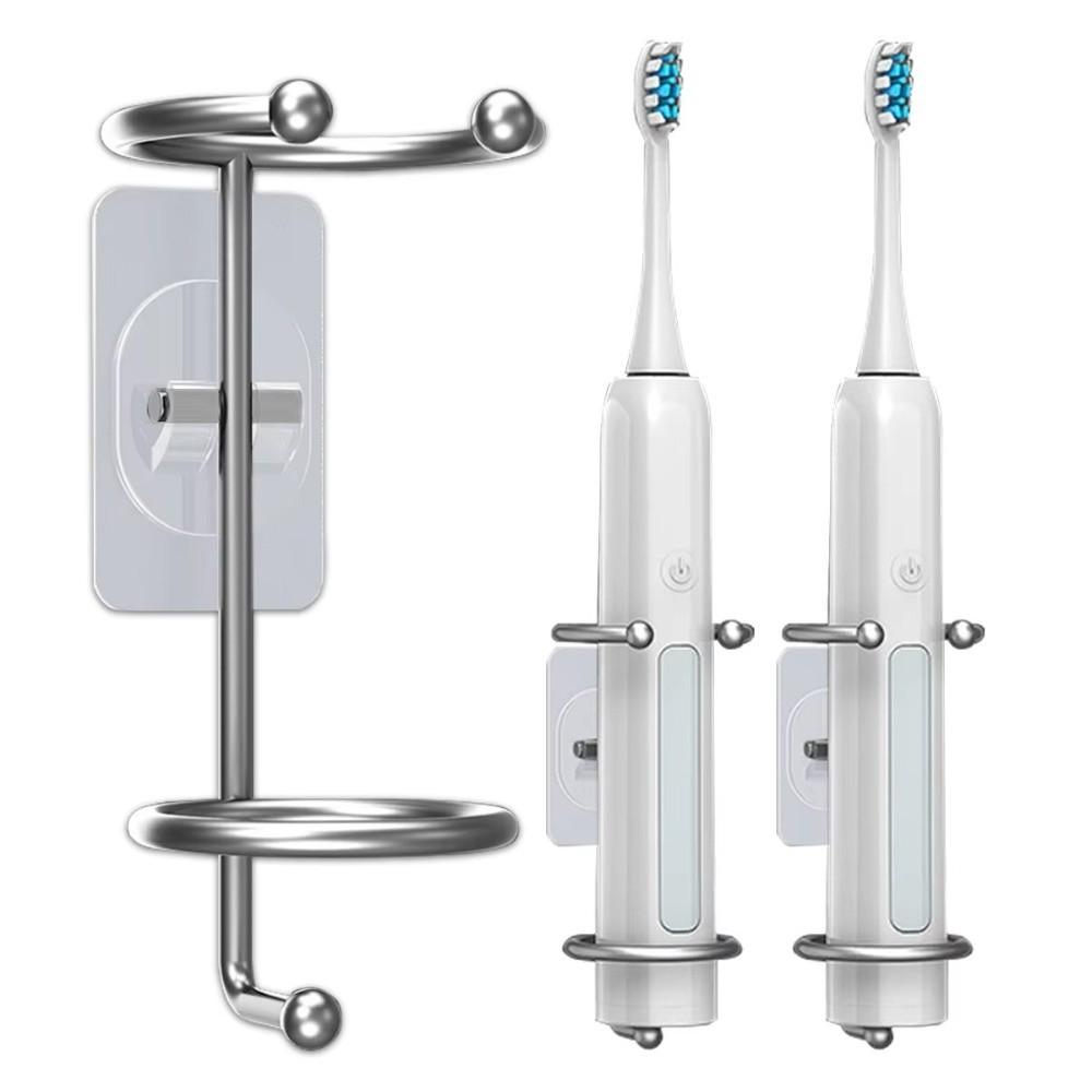 Waterproof Electric Toothbrush Holder Stainless Steel Bathroom Storage Rack
