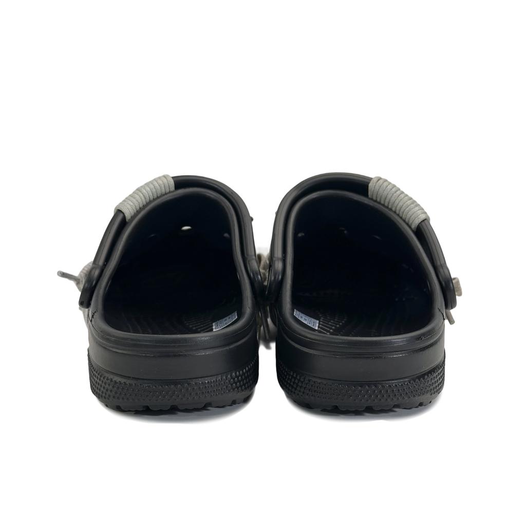 Crocs Baya EVA Desert Star Unisex Handsome Street Niche Fashion Casual Four-pointed Star Strap Hole Shoes Unisex Black