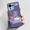 Süße Cartoon Hülle Für ZTE Blade V50 Vita 4G Bedruckte Schale Schutzhülle Weiches Silikon Schwarzes Gehäuse