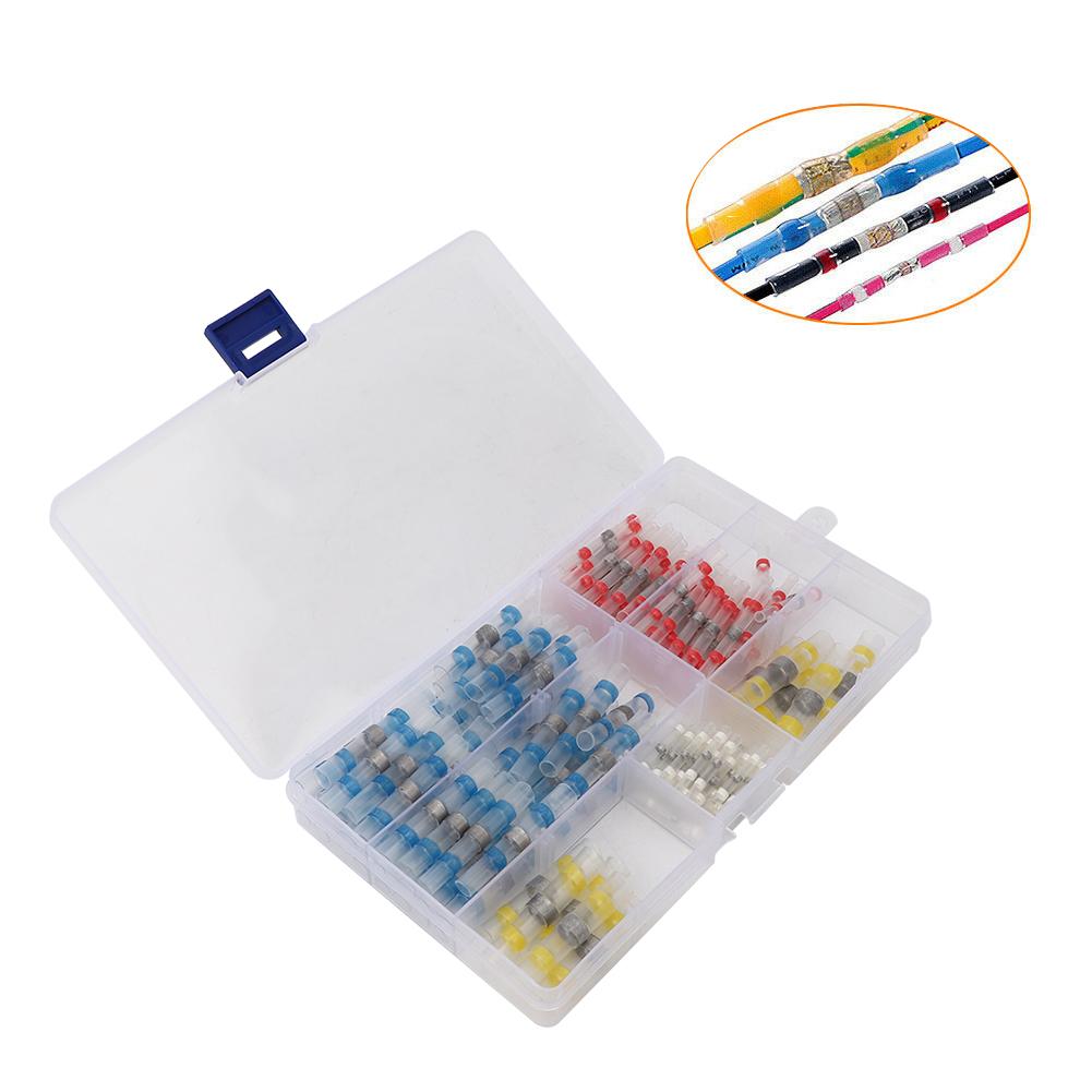 150PCs Solder Sleeve Insulation Wire Terminal Welding Tool Seal Part Waterproof Heat Shrink