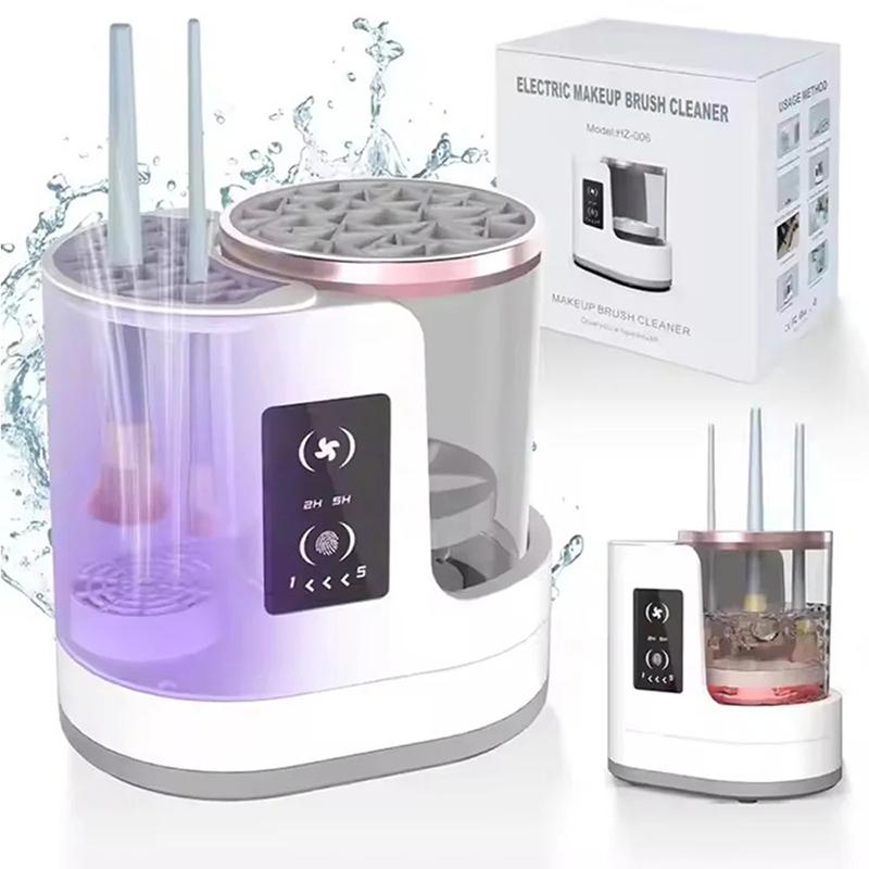 Electric Makeup Brush Cleaning Machine Makeup Brush Dryer Portable Automatic USB Cosmetic Brushes Cleaner Tool