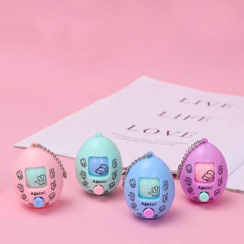 10 Peças Mini Chaveiro Criativo Pedra-Papel-Tesoura Pingente Brinquedos Para Crianças Lembrancinhas de Festa de Aniversário Sacola de Surpresas Presente de Chá de Bebê de Casamento