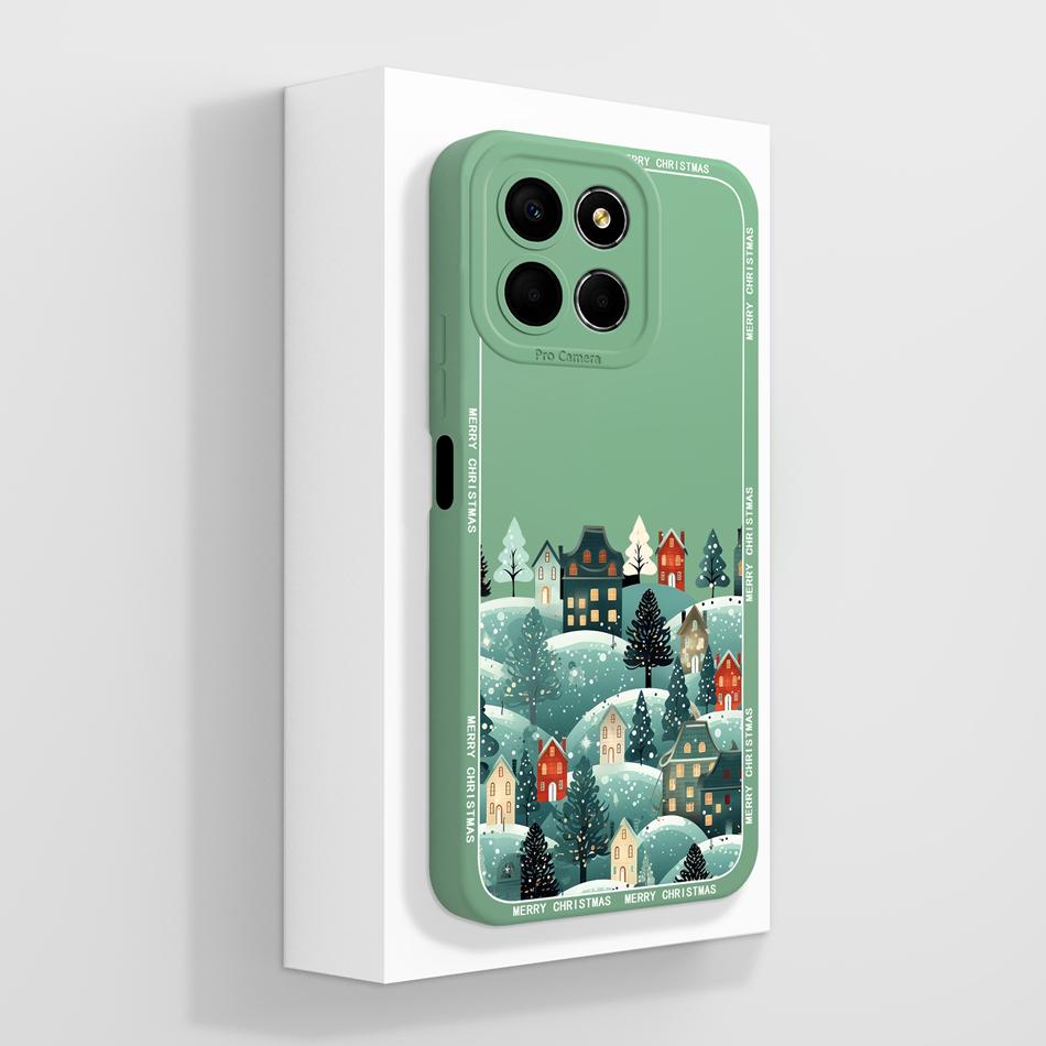 For Honor X8 X8B X8A Case Creative Paiting Cover For HonorX8B Honor X 8 5G Funda Soft Liquid Silicone Anti Drop Phone Back Cover