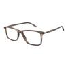 Armani Temple brand logo acetate rectangular optical glasses unisex couple model brown