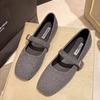 Spring Autumn New Women's Shoes Retro Low Heeled Leather Footwear Casual Versatile Mary Jane Shoes Comfort Fashion Ladies Flat