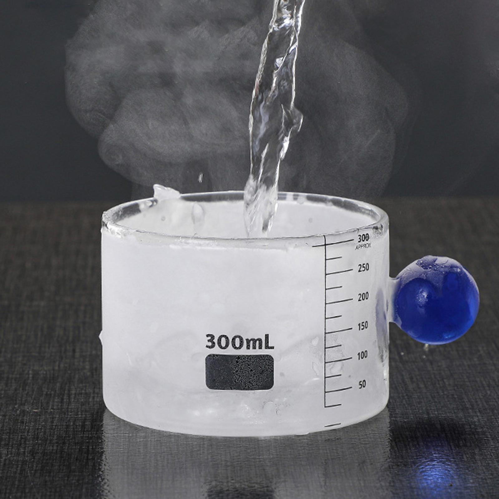 Resistant Measuring Cup Beakers Accessories for Party Milk Tea Blue