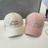 Breathable Peaked Cap Embroidered Letters Casual Hat Trendy Baseball Cap  For Outdoor Travel