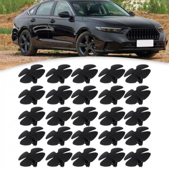 25 Pcs Hood ulation Retainers FOR Civic 2012+ Clip Hood Rivets Fastener