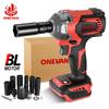 ONEVAN 1200N.M Brushless Electric Impact Wrench 1/2'' Cordless Screwdriver Lithium-Ion Battery Power Tool for Makita 18V Battery