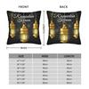 Pillow Case Ramadan Lantern Comfy Pillow Cover For Chair Sofa Home Decor Funny Pillowcases