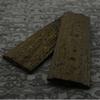 1Pair Knife Handle Patch Material DIY Cutter Grip No-slip POM Resin Deer Antler Shank Scale Slabs Blanks