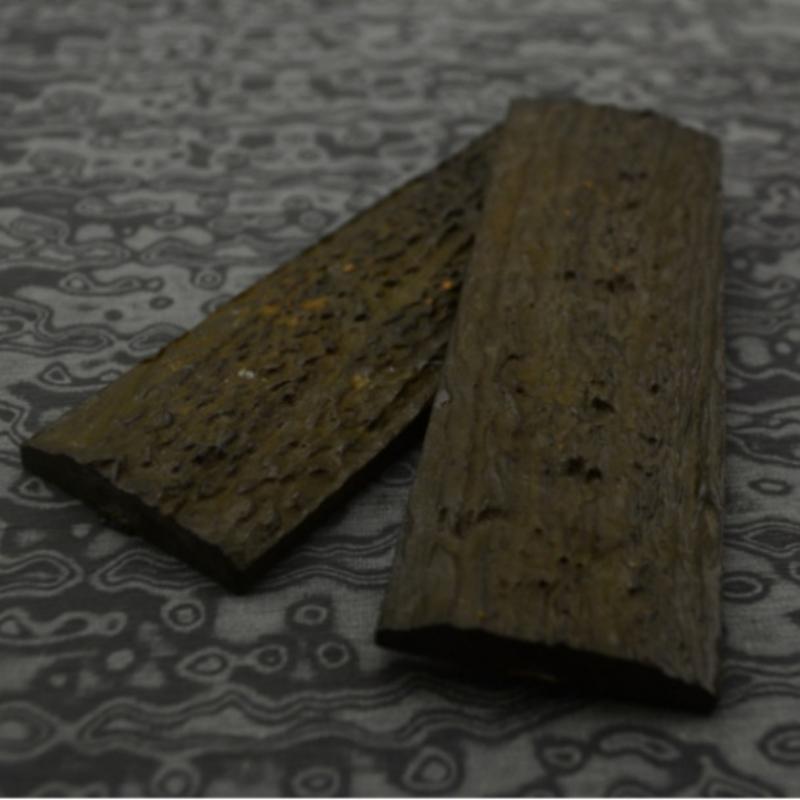 1Pair Knife Handle Patch Material DIY Cutter Grip No-slip POM Resin Deer Antler Shank Scale Slabs Blanks