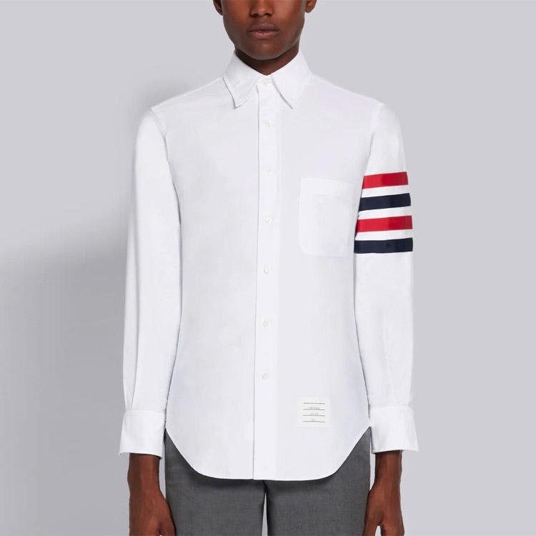 THOM BROWNE 4-Bar Stripe Shirt MWL319A-06177-100