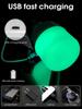 Portable USB Rechargeable LED Camping Light Hiking Picnics Night Lighting Multifunctional Outdoor Emergency Hanging Tent Lamp