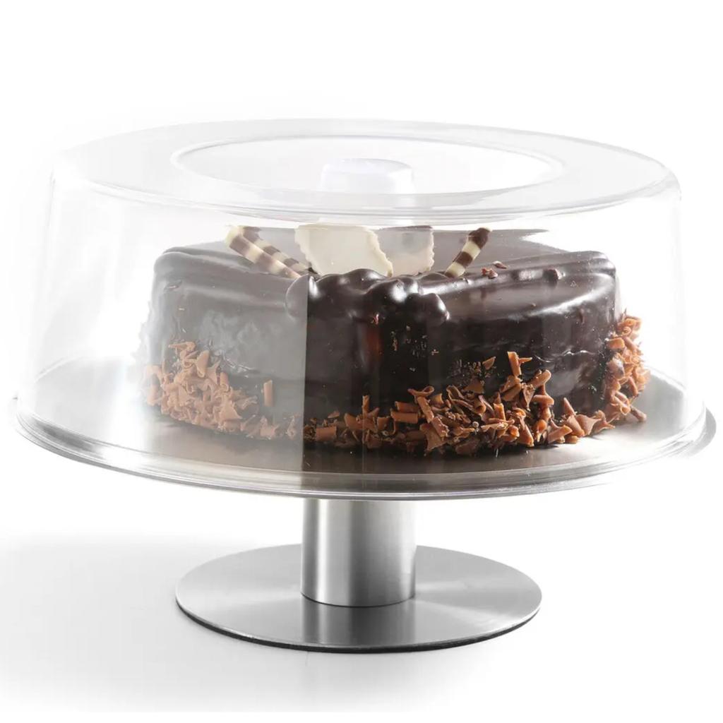 Rotating Stainless Steel Cake Stand - Hendi 523827