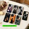 Adele Adkins zangeres Telefoonhoesje Voor iPhone17,16,15,14,13,12,11 Plus,Pro Magnetisch met Magsafe Draadloos Opladen