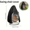 Waterproof Heavy Duty Patio Hanging Egg Chair Cover Single/Double Seat Cocoon Swing Chair Protector Garden Dust Cover