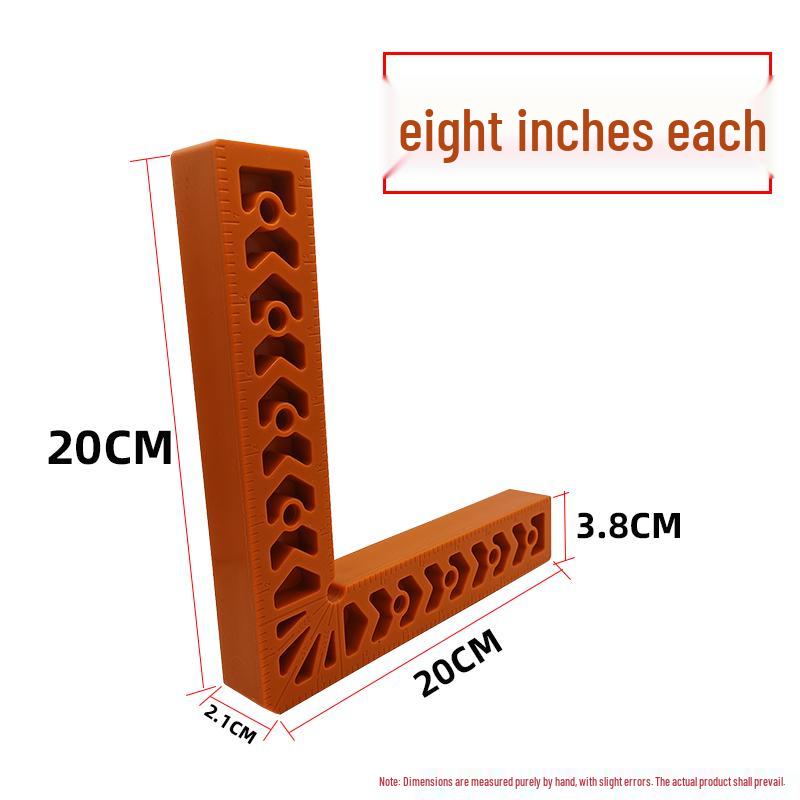 Right Angle Splicing Positioner, Woodworking Tool - 90°/45° Ruler Fixer