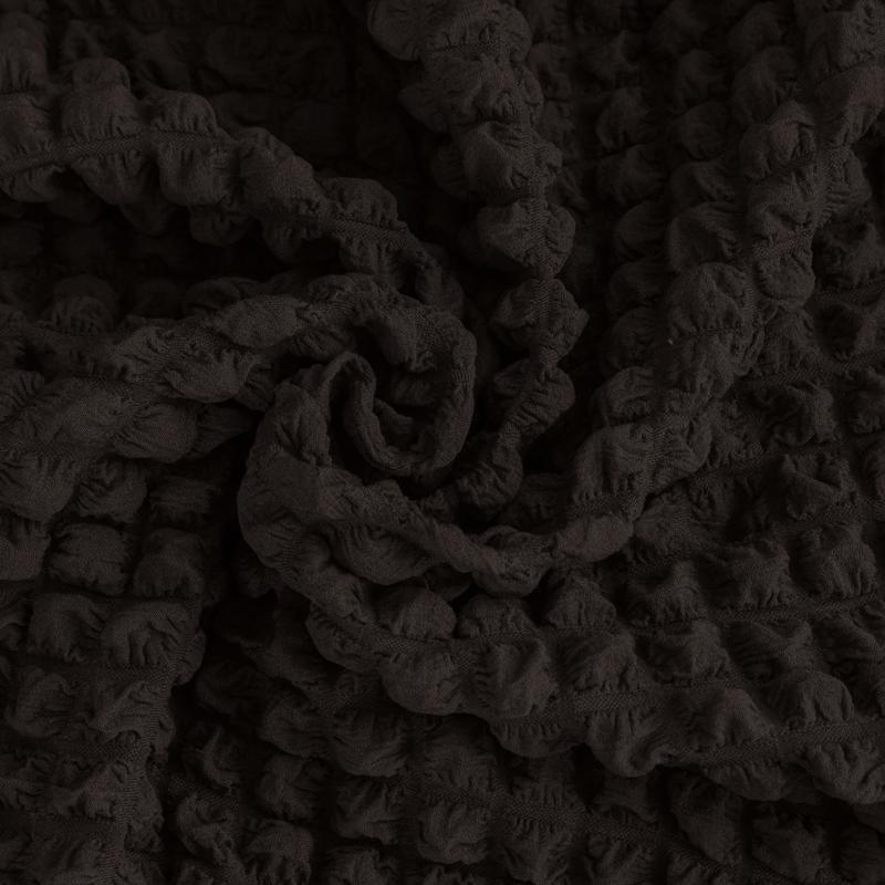 Dicker Rüschen-Seersucker-Sofabezug für Wohnzimmer 1/2/3/4 Sitzer Elastischer L-förmiger Ecksofabezug Stretchbezug für Sofa