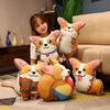 Perna decorativă Corgi drăguță, jucărie de pluș, păpușă, pernă de dormit pentru pat de copii, păpușă de cârpă liniștitoare pentru fetițe