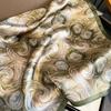 1116 Silk Silk Mulberry Silk Small Silk Scarf Medium Square Scarf Women's Shirt Neck Protection Scarf Professional Decoration Thin Temperament