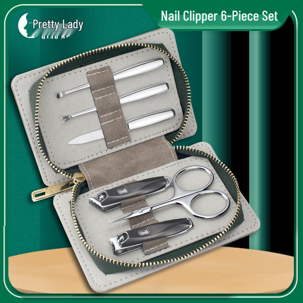 

Charming Lady Zinc Alloy 6-Piece Manicure Set with Logo