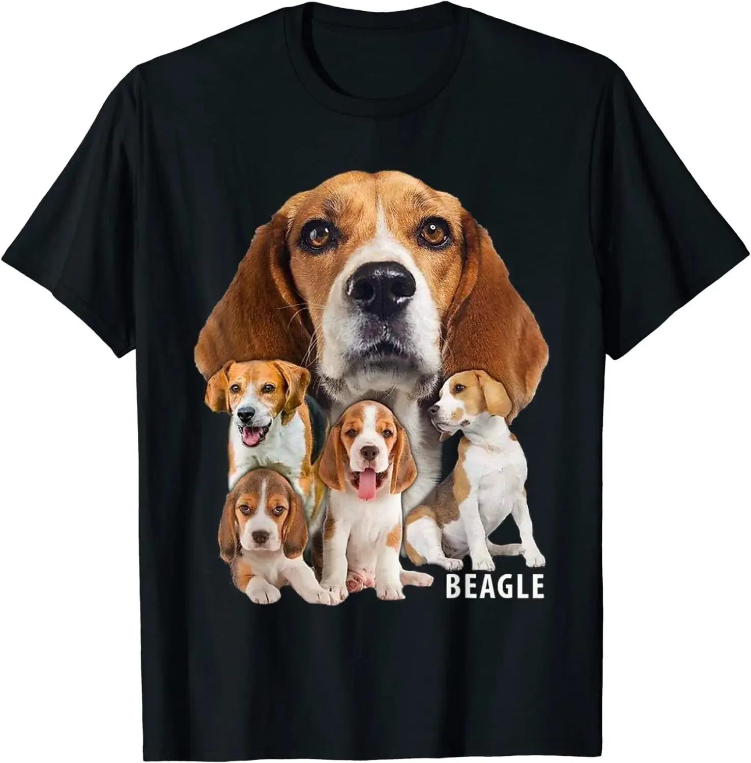 I Love My Beagle Funny Beagle Dog Owners Gift TShirt 100 Cotton ONeck Summer Short Sleeve Casual Mens Tshirt Size S3XL S