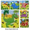 Wooden 3D Jigsaw Puzzle - Educational Birthday Gift for Kids with Six-sided Painting Blocks