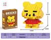 Cartoon Figurine Compatible Lego Bricks: Educational Micro Bricks Assemble Toy for Children
