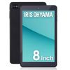 Iris Ohyama Made In 64GB 4GB USB Geomagnetic Light Black TE084M4V1-B Tablet, 8-inch, Lightweight, Wi-Fi Model, Bluetooth, Japan, 8-Core Processor,