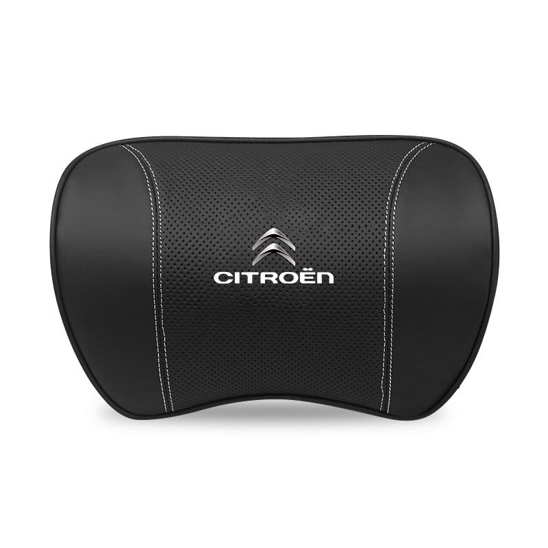 

High-end Leather Car Headrest Waist Pillow Interior Accessories For Citroen C1 DS3 C2 C3 Vts C4 Saxo C4L C5 C6 C8 Xsara C3-XR