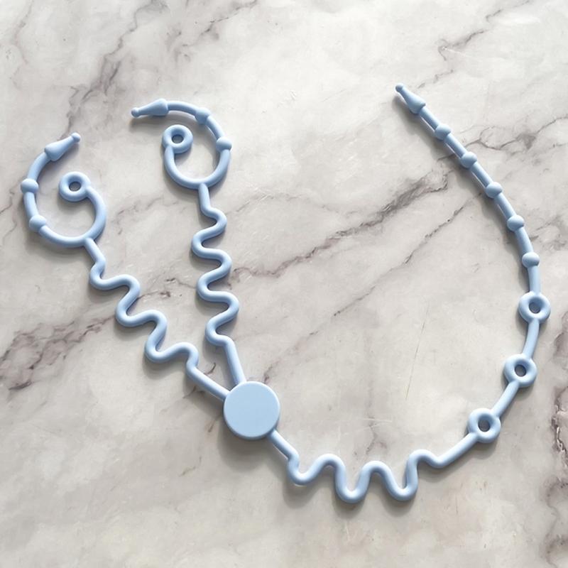 2 in 1 Baby Teething Holder Leash for Infant Feeding Accessories Travel Parents Dummy Nipple Chain Lost Prevention