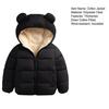 Toddler Winter Coats Hooded Infants Fleece Jacket Thickened Jacket for Baby Girls