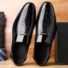 Fashion Stylish Style Man Loafers Fashion Casual Shoes Comfortable Slip on Flats Handmade Mens Leather Shoes Leisure Walk Business Shoes